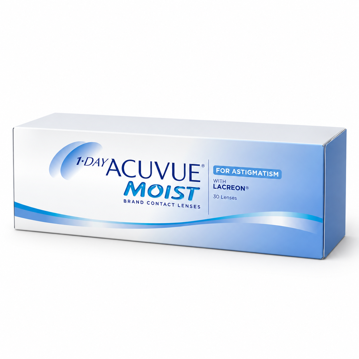 1-DAY ACUVUE MOIST for Astigmatism (30 lenses)