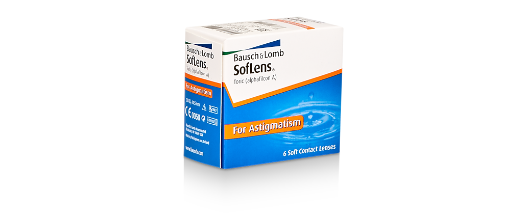 Bausch + Lomb SofLens 66 Toric (6 lenses)