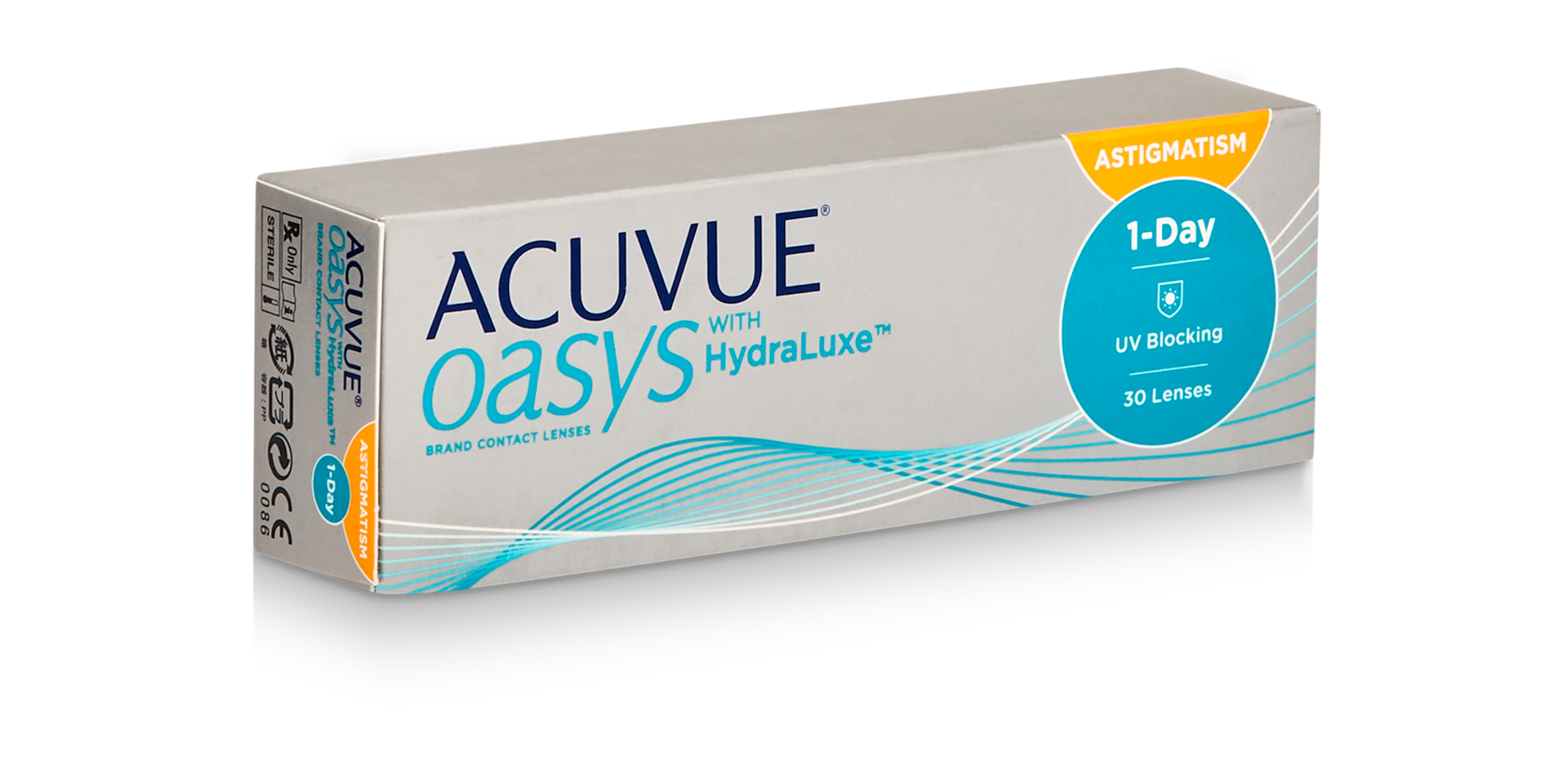 1-DAY ACUVUE OASYS for Astigmatism (30 lenses)
