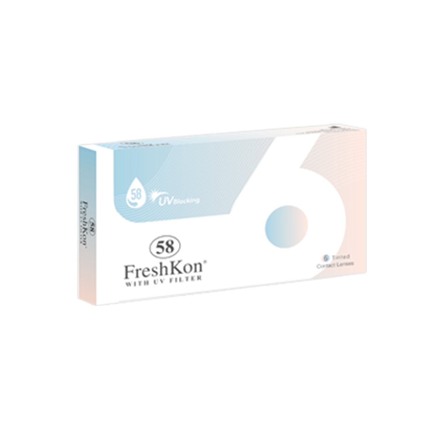 FreshKon 58 Monthly (6 lenses)
