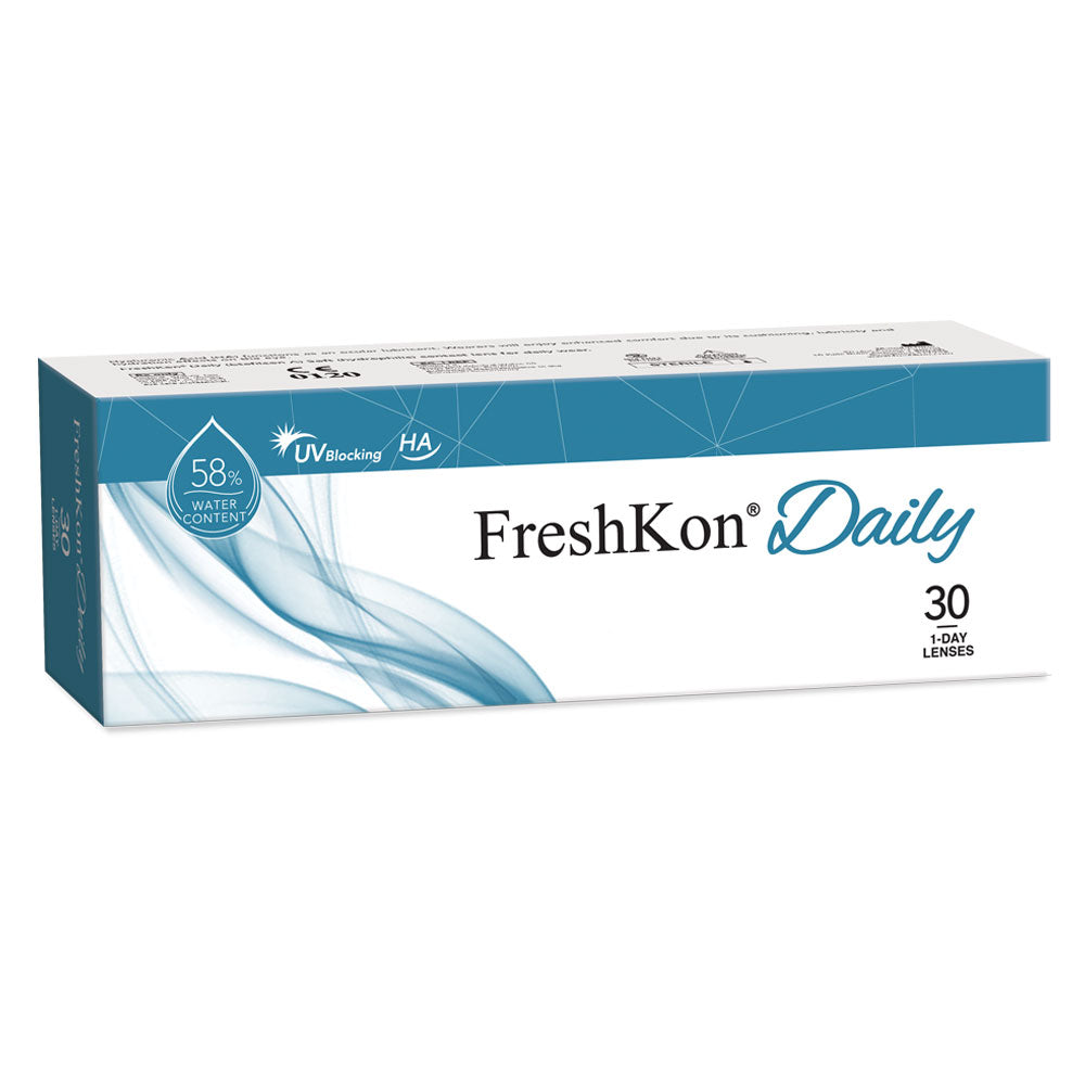 FreshKon Clear Daily (30 lenses)