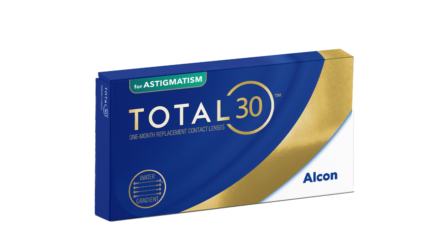 Alcon TOTAL30 for Astigmatism Monthly (3 lenses)